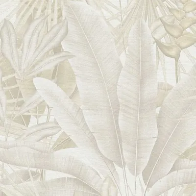 Produktbild von Profhome 396474-GU Natur Vliestapete Dschungel beige creme-weiß grau weiß 5,33 m2