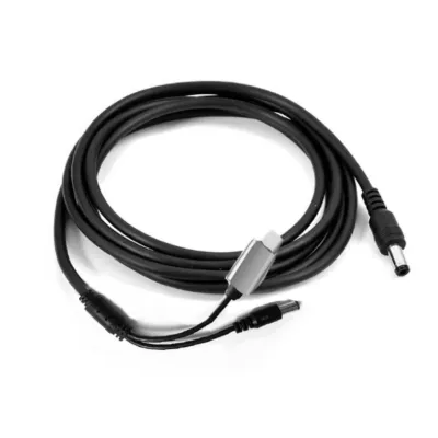 Immagine prodotto di Cavo di alimentazione DC, cavo di alimentazione da USB C a DC, sostituzione del cavo di alimentazione, cavo di ricarica da USB C a DC, cavo da USB C a DC 5,5x2,1 mm, cavo del convertitore di alimentazione