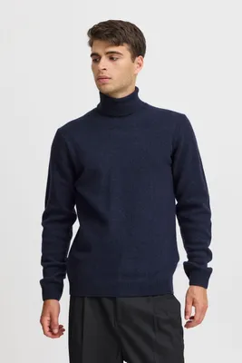 Produktbild von CASUAL FRIDAY CFKarl Herren Rollkragenpullover Strickpullover Feinstrick Pullover mit Rollkragen Rippbündchen Regular fit