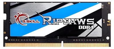 Produktbild von G.Skill Ripjaws F4-2400C16S-8GRS, 8 GB, 1 x 8 GB, DDR4, 2400 MHz, 260-pin SO-DIMM