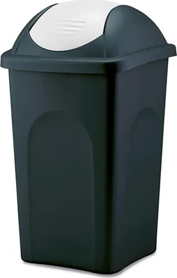 Obrázok produktu pre mULTIPAT 60l štvorcový čierno-biely poklop PH