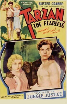 Obrázek produktu pro Umělecký obraz Tarzan - Neohrožený, 1933 (180 x 120 cm)
