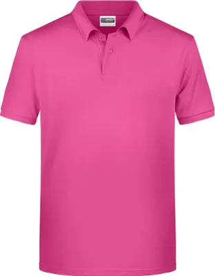 Produktbild von Men's Basic Polo Klassisches Poloshirt pink, Gr. XXL
