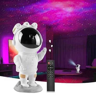 Zdjęcie produktu dla Projektor galaktyki astronauta LED lampka nocna dla dzieci prezent
