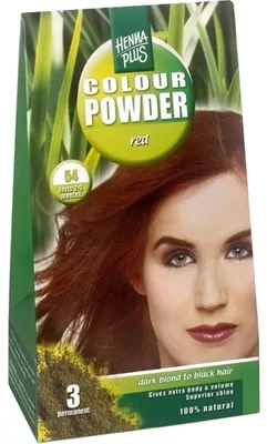 Produktbild von Hennaplus Colour Powder 54 Red 100 g