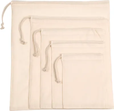 Produktbild von Kimood Tasche mit Kordelzug aus Baumwolle