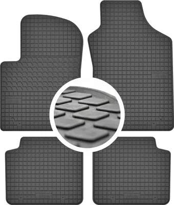 Image de Tapis de sol en caoutchouc pour Fiat 500