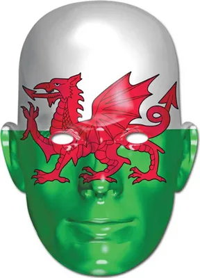 Obrázok produktu pre Vlajka Walesu - Masky - Celebrity Mask