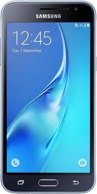 Productafbeelding van Samsung Galaxy J3 (2016) SM-J320F, 12,7 cm (5 inch), 1,5 GB RAM, 8 GB opslag, 8 MP camera, Android 6.0, zwart