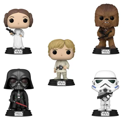 Obrázok produktu pre Sada 5 figúrok POP! Star Wars
