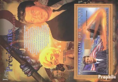 Produktbild von Briefmarken Guinea 2011 Mi Block 1932 (kompl. Ausgabe) postfrisch Der Präsident der USA - Bill Clinton