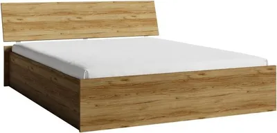 Obrázok produktu pre Manželská posteľ s úložným priestorom 180x200 MAKEL - dub catania