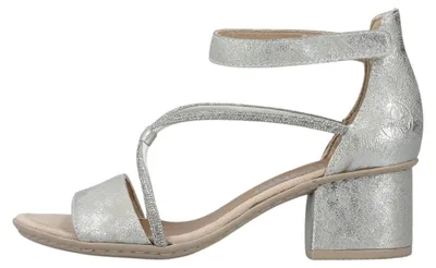 Productafbeelding van Rieker Damenschuhe Sandalen Hoch Grau Freizeit