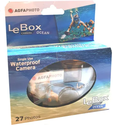Produktbild von 1x 1A PHOTO PORST Einwegkamera Agfa LeBox Ocean