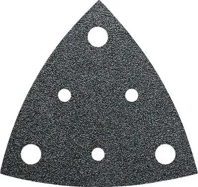 Immagine prodotto di Fein Schleifblätter gelocht Korn 100 Kantenlänge 80 mm Klettenschnellbefestigung