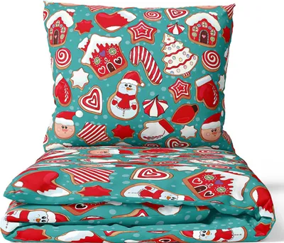 Produktbild von Christmas Baumwolle Linen Gingerbread Show