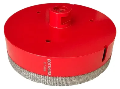 Obrázok produktu pre Diamantová korunková vrtacia hlavica, priemer 140 x 15 x 60 mm, určená na obklady a keramiku
