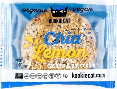Image de cookie aux noix de cajou et aux oléagineux - Chia & Lemon 50g