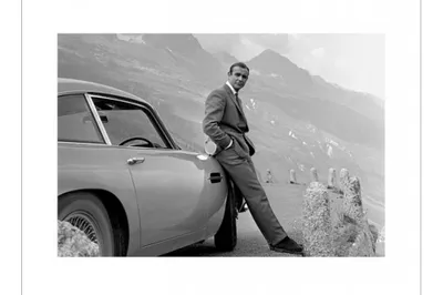 Obrázek produktu pro James Bond Art Print - Velikost 80x60 cm Aston Martin