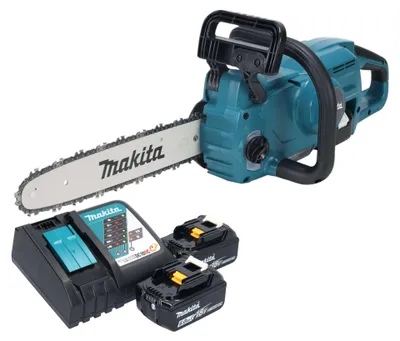 Immagine prodotto di Makita DUC 357 RG2X3 Motosega a batteria 18 V 35 cm brushless + 2x batteria 6,0 Ah + caricabatteria