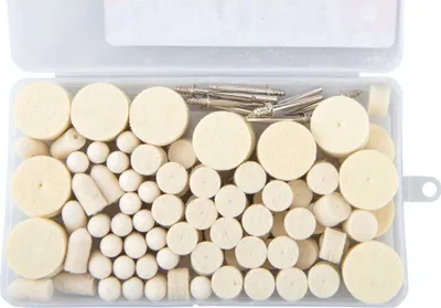 Produktbild von EXTOL CRAFT 903760 Filzpolierscheiben, 120-tlg. Set