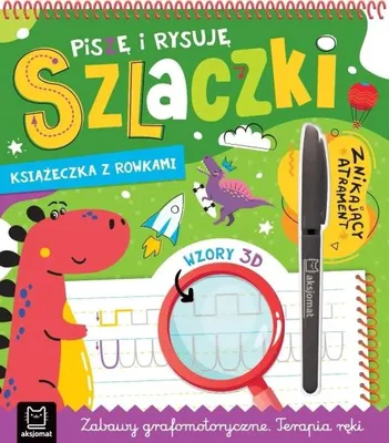 Obrázek produktu pro Piszę i rysuję szlaczki. Książeczka z rowkami