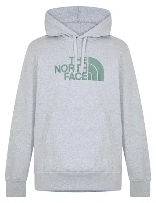 Productafbeelding van The North Face - "Drew" hoodie voor heren, geschikt om over andere kleding te dragen, model GT21830 (XS) (lichtgrijs/groen)