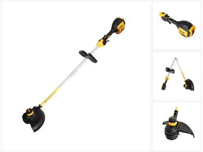 Image de DEWALT DCM561PBS-XJ, coupe-bordures, 3,3 cm, fil nylon, poignée en D, 6 000 tr/min, jaune