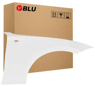 Obrázek produktu pro BLU Blatník náhrada pro BMW 1 E81 E82 E87 E88 300 Pravý Weiss AlpinWeiss | 2004-2013 | Přední | Lakovaný | Připravený k montáži | Pozink