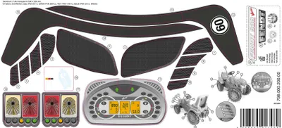 Immagine prodotto di Rolly Toys Aufkleber Fendt Vario 939