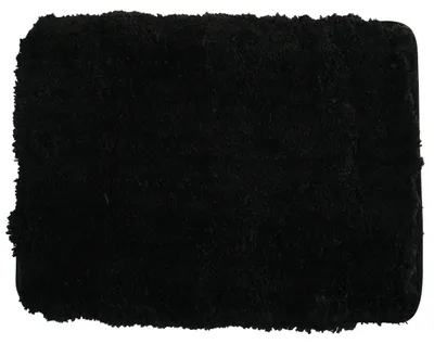 Immagine prodotto di MSV 3700703948728, nero, tinta unita, rettangolare, in microfibra, 50 x 70 cm
