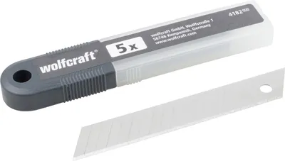 Produktbild von Wolfcraft Abbrechklingen 18 mm - 5 Stück