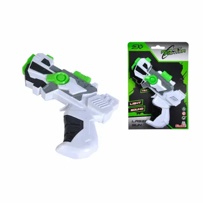 Produktbild von Simba Planet Fighter Laserpistole, Laser Pistole, Kinderspielzeug, Kinder Spielzeug, 108042446