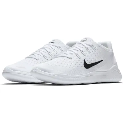 Produktbild von Nike Free Run 2018 Damen Laufschuhe weiß/schwarz EUR 39 US 8