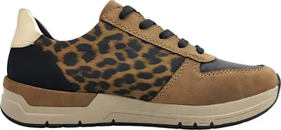 Imagen del producto de Zapatos deportivos de cordones para mujer Rieker, color marrón, estilo casual
