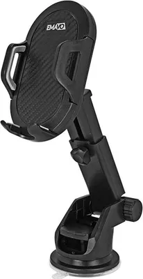 Produktbild von Autohalterung M254V universell verstellbar 360° drehbar mit Ladeausschnitt Saugnapf für Smartphone