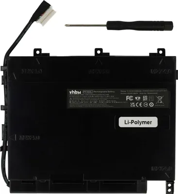 Produktbild von vhbw Akku Ersatz für HP 853294-850, 852801-2C1, PF06XL, HSTNN-DB7M, 853294-855 für Notebook (4400 mAh, 11,4 V, Li-Polymer)