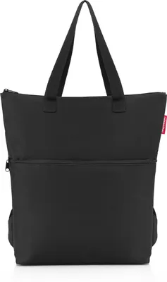 Produktbild von reisenthel cooler-backpack, Thermo-Tragetasche, Thermotasche, Kühltasche, Rucksack, Isolierte Tasche, Polyestergewebe, Black, 18 L, LJ7003