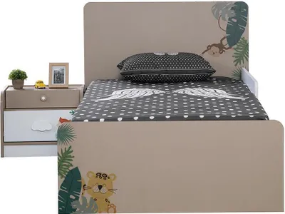 Obrázek produktu pro Noční stolek, ložnice, pokoj pro mládež, dětský pokoj, nábytek, 2 kusy.