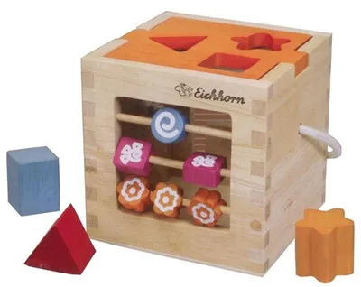 Image de Boîte de rangement Eichhorn en bois massif