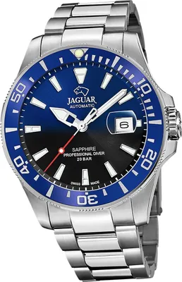 Produktbild von Jaguar Edelstahl Herren Uhr Analog Luxus silber Pro Diver D2UJ886/5