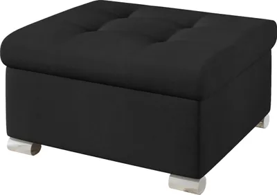 Produktbild von MIRJAN24 Sitzhocker Niko Klein, Stilvoll Polsterhocker vom Hersteller, Moderne Hocker (Farbe: Uttario Velvet 2980)