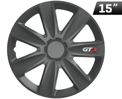Zdjęcie produktu dla Kołpaki GTX carbon graphite 15", 4 szt.
