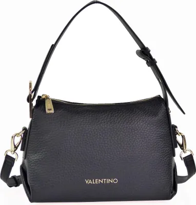 Image de VALENTINO - Sac à main Farah Re, modèle bandoulière : NOIR
