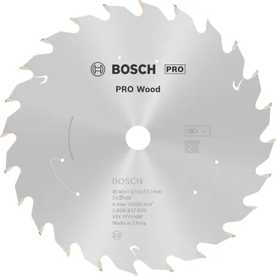 Obrázek produktu pro Akumulátorový pilový kotouč PRO Wood, 140 x 1,5 x 12,7 mm