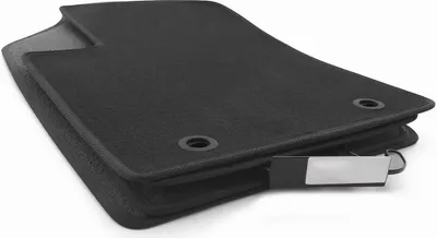 Image de Tapis de sol Ford KA (2008-2012) Qualité d'origine Accessoires Velours Jeu de tapis de voiture, 4 pièces Noir