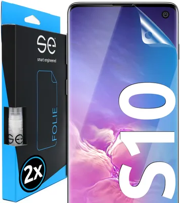 Produktbild von Smart Engineered SE01-0048-19-M, Samsung, Galaxy S10, Staubresistent, Kratzresistent, Transparent, 2 Stück(e)