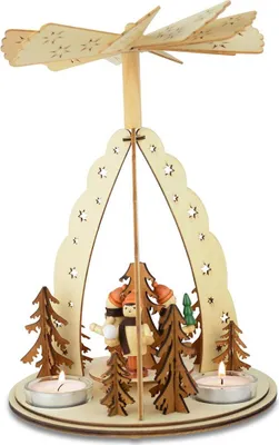 Produktbild von Weihnachtspyramide Wolkendesign