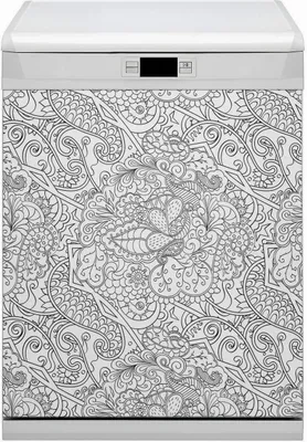 Produktbild von Magnete  Dekorative Magnet Folie für Geschirrspüler 60x70 cm Küche  - Abstraktes Muster