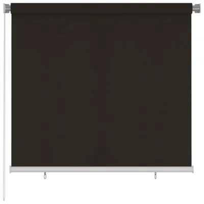 Image de vidaXL Store extérieur 160x140 cm brun HDPE